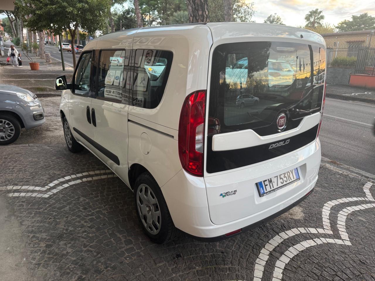 Fiat Doblo Doblò 1.4 T-Jet Natural Power PL-TN Cargo Maxi Lamierato SX