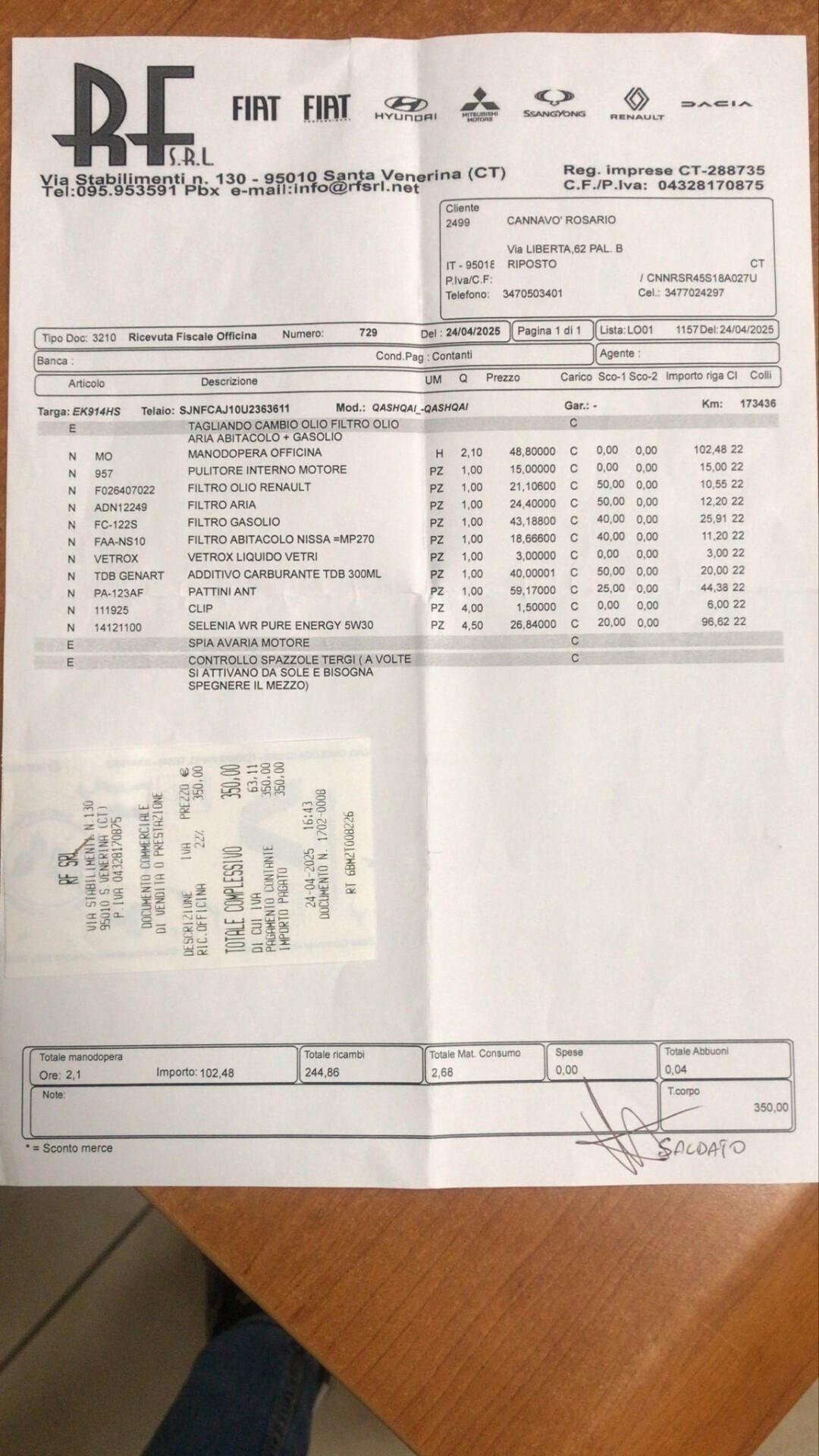 Nissan Qashqai+2 1.5 dCi DPF Tekna