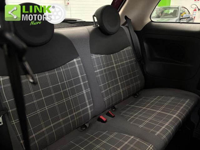 FIAT 500 1.2 Riva NEOP, KM CERT, TETTO, PELLE.