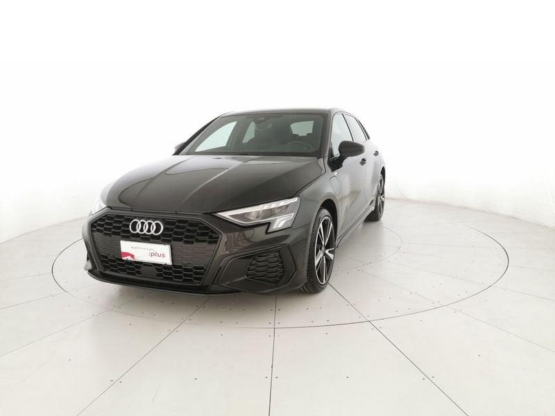 Audi A3 NUOVA SPORTBACK Sportback 40 1.4 tfsi e Identity Black s-tronic