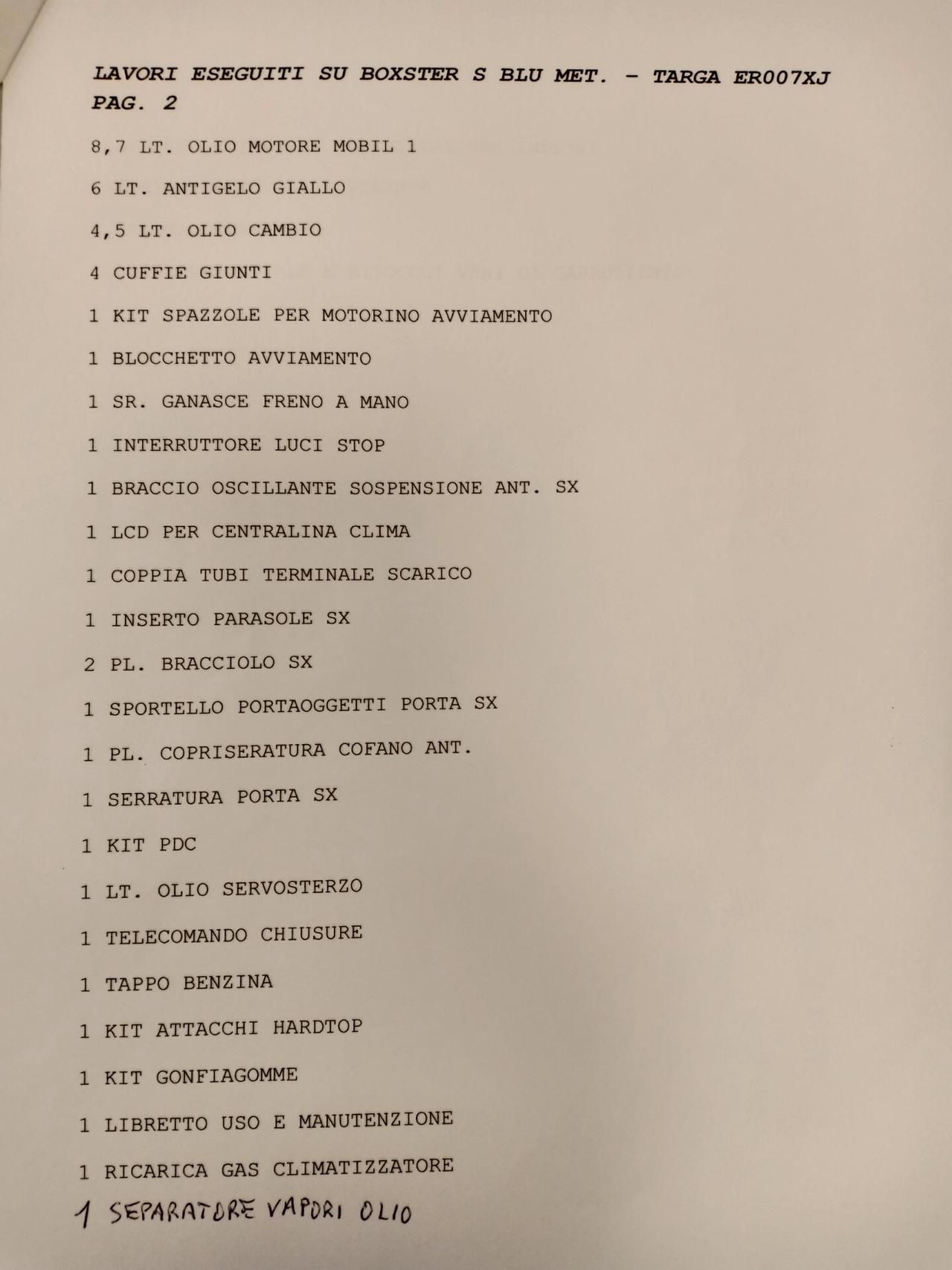 Porsche Boxster 3.2i 24V cat S