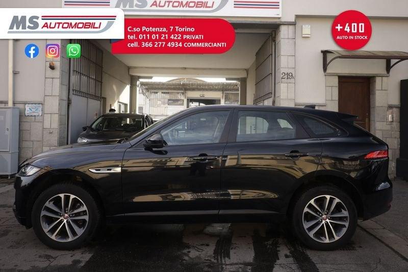 Jaguar F-Pace Jaguar F-Pace 2.0 D 180 CV AWD aut. R-Sport Unicoproprietario