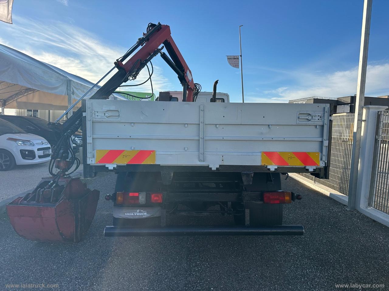 EUROCARGO TECTOR 75E15 RIBALTABILE CON GRU-PINZA ROTANTE