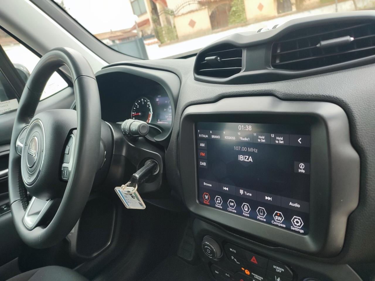 JEEP RENEGADE LIMITED 1.6 MJET 130 CV SCHERMO GRANDE DA VETRINA