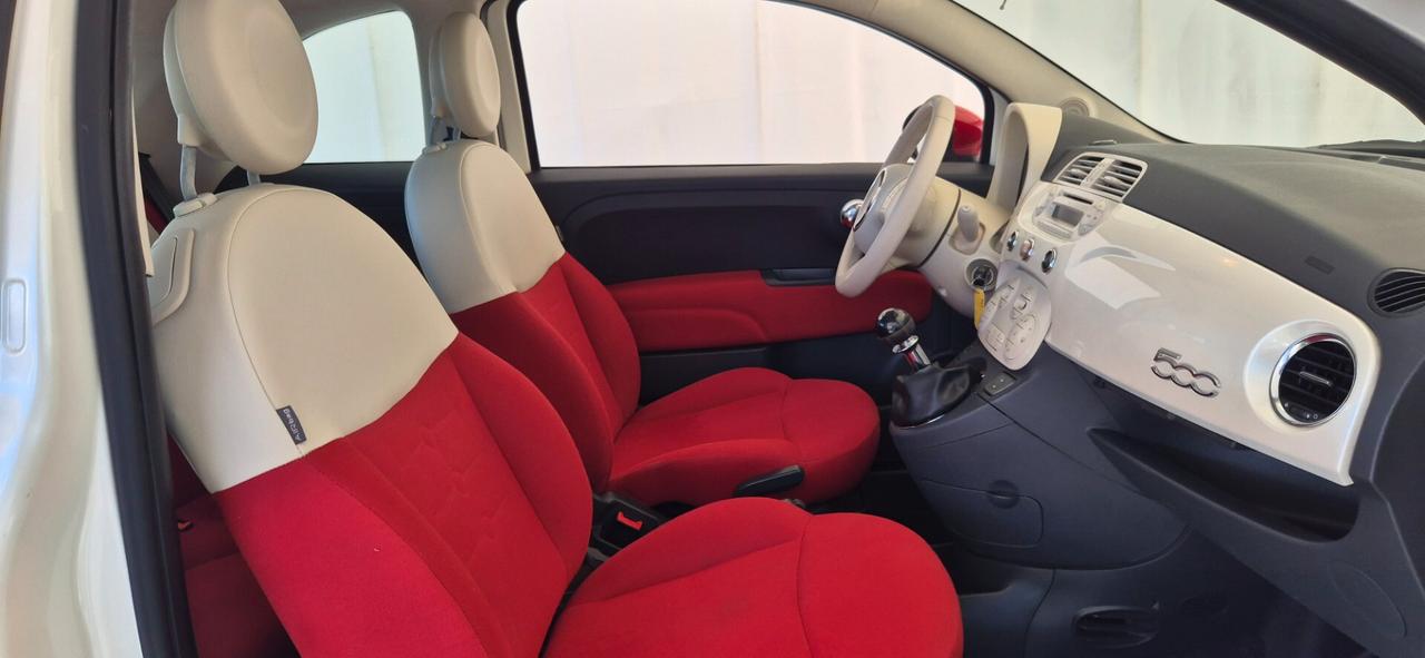 FIAT 500 1.2 BENZINA 69CV Tetto Panora 05/2009