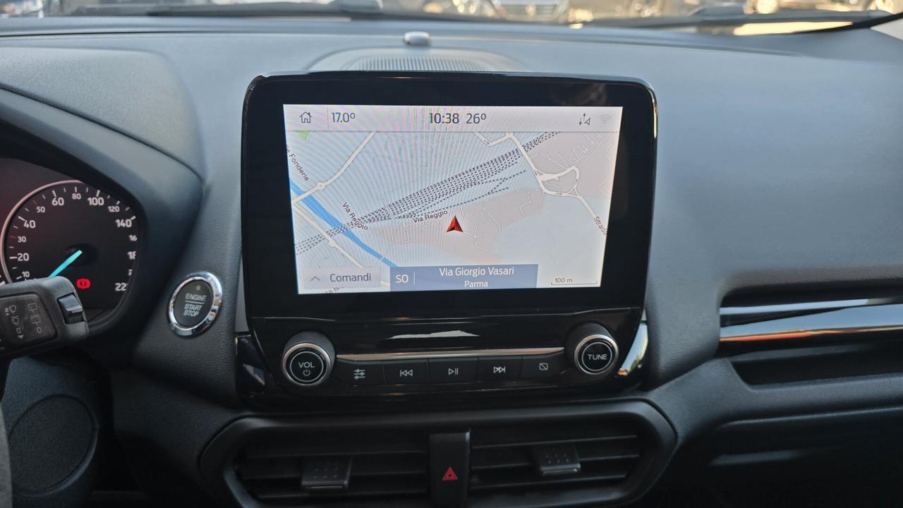 FORD ECOSPORT 1.0 ECOBOOST ST-LINE 125CV - FULL LED, PELLE, NEOPATENTATI
