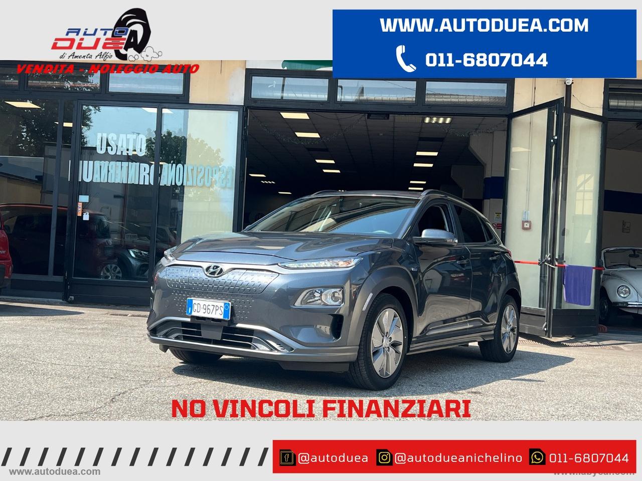 HYUNDAI Kona EV 39 kWh XPrime NO VINCOLI FINANZIARI