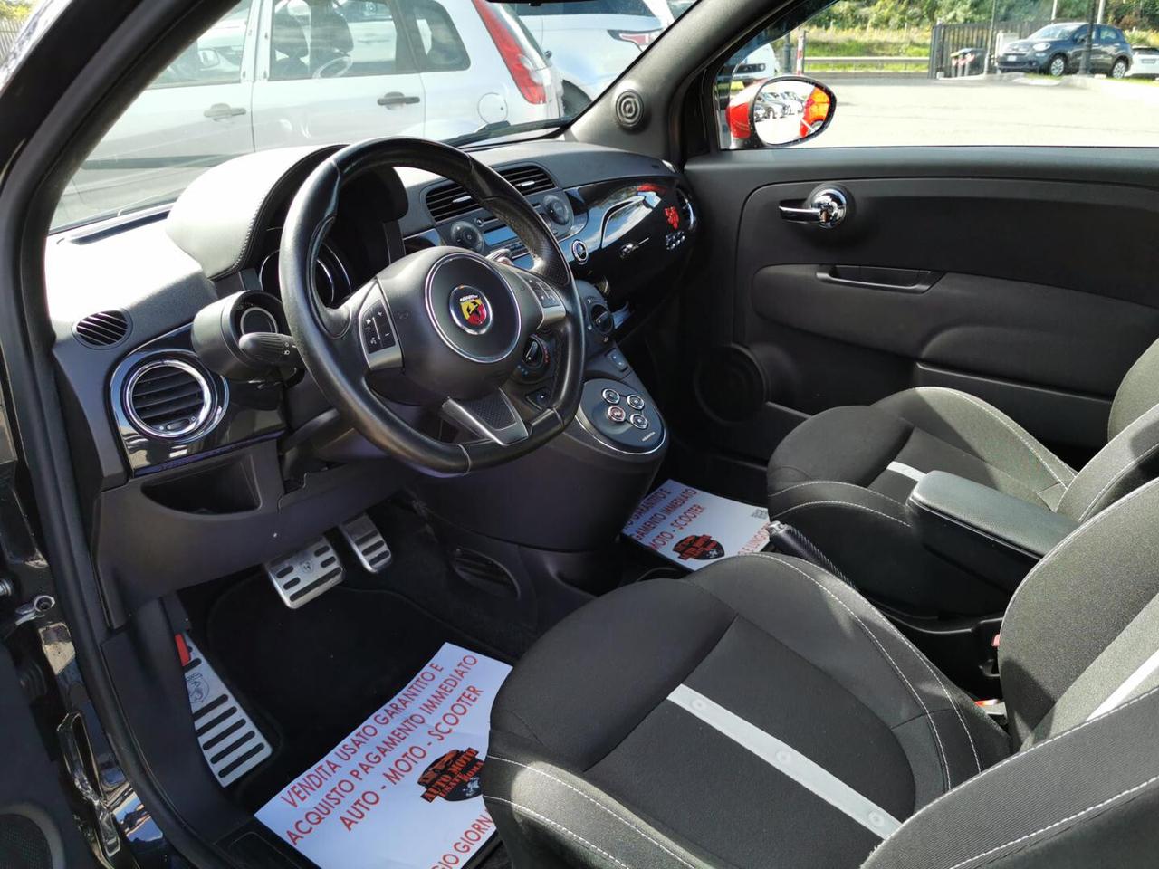 Abarth 595 1.4 Turbo 140 CV MTA ELABORABILE - SENZA VINCOLO FINANZIAMENTO - RATE AUTO MOTO SCOOTER