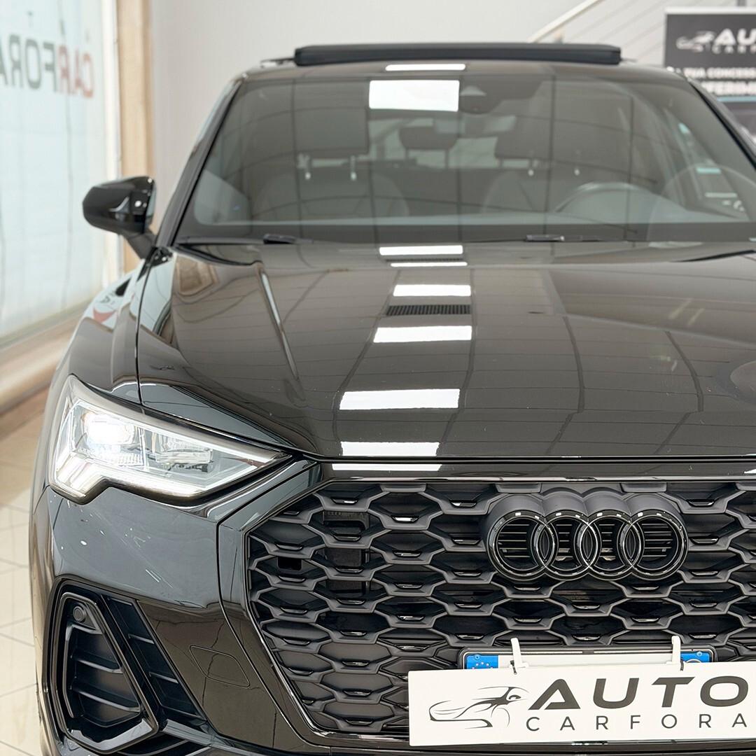 Audi Q3 Sportback 35 TDI Identity Black |tetto apribile|