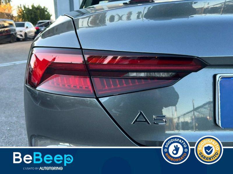 Audi A5 CABRIO 40 2.0 TDI SPORT 190CV S-TRONIC
