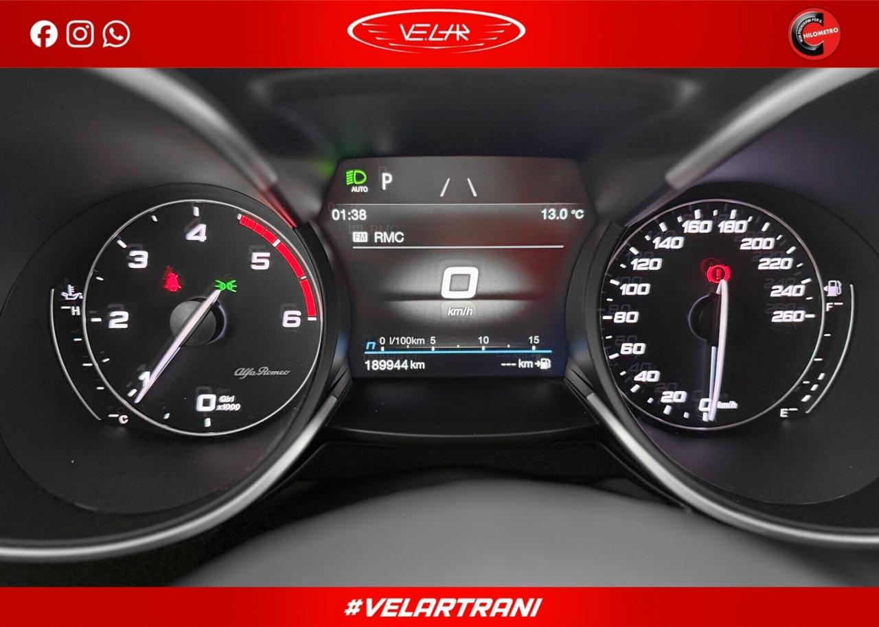 ALFA ROMEO STELVIO 2.2 MJT 210 Q4 VELOCE TI