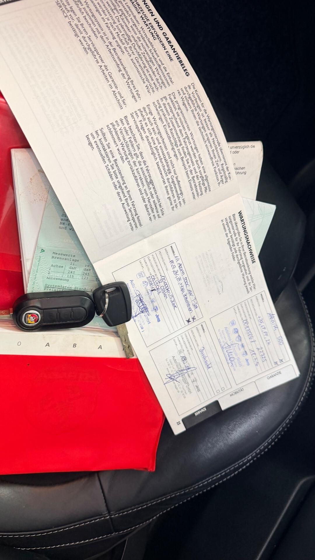 Abarth 500 cabrio FULL OPTIONAL