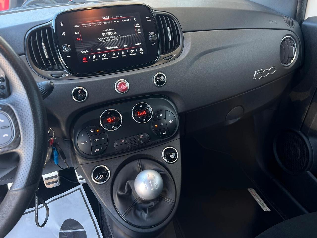 Abarth 595 1.4 Turbo T-Jet 145 CV Allestimento competizione - Selleria Sabelt