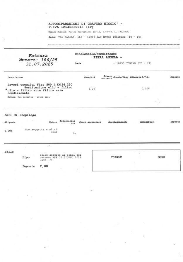 Fiat 500L 1.4 95cv UnicoProp.27700Km