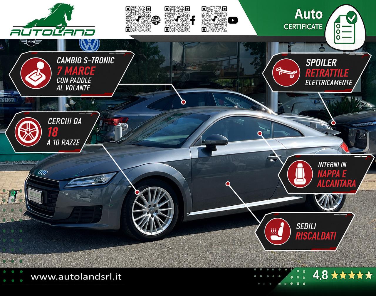 Audi TT Coupe 1.8 TFSI S-Tronic