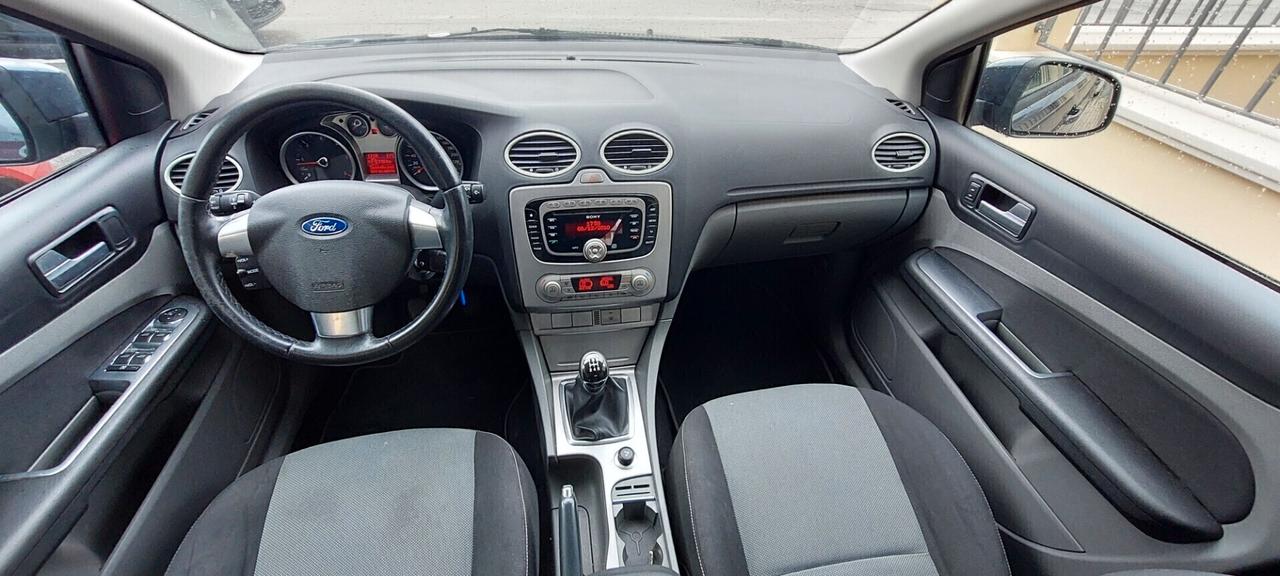 FOCUS S.W. TITANIUM 1,6 DIESEL 110 CV LEGA USB OK DISTRIBUZIONE IMPECCABILE FULL