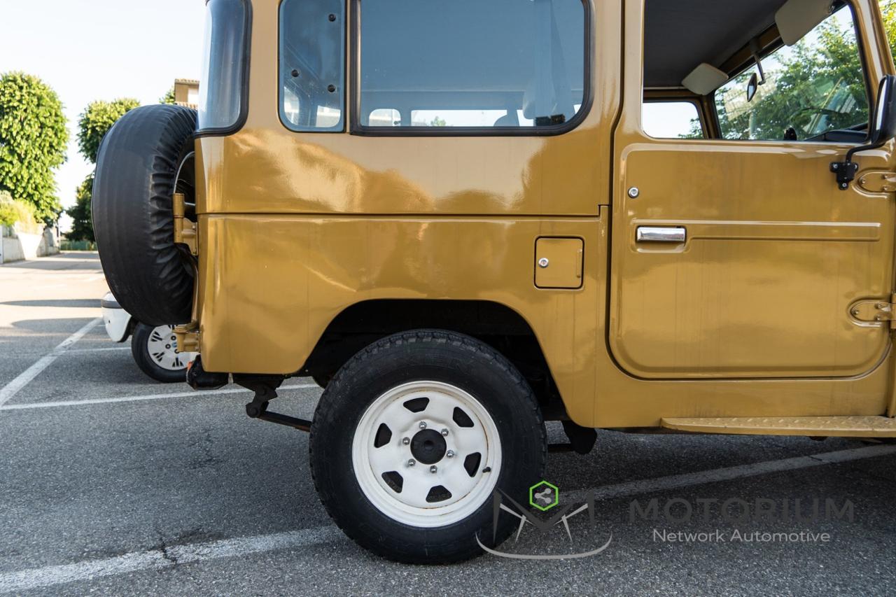 TOYOTA Land Cuiser BJ 42 3.4 DIESEL – PASSO CORTO – 1982