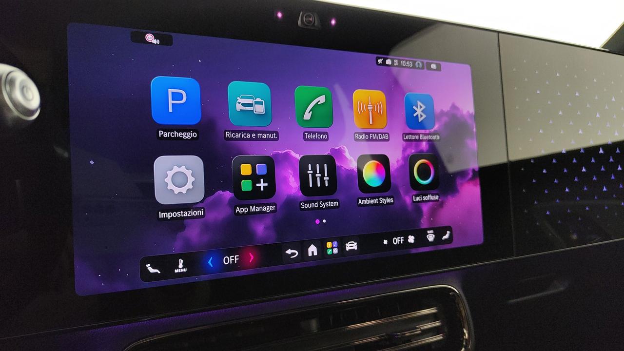 Mercedes-Benz GLB 250+ con tecnologia EQ