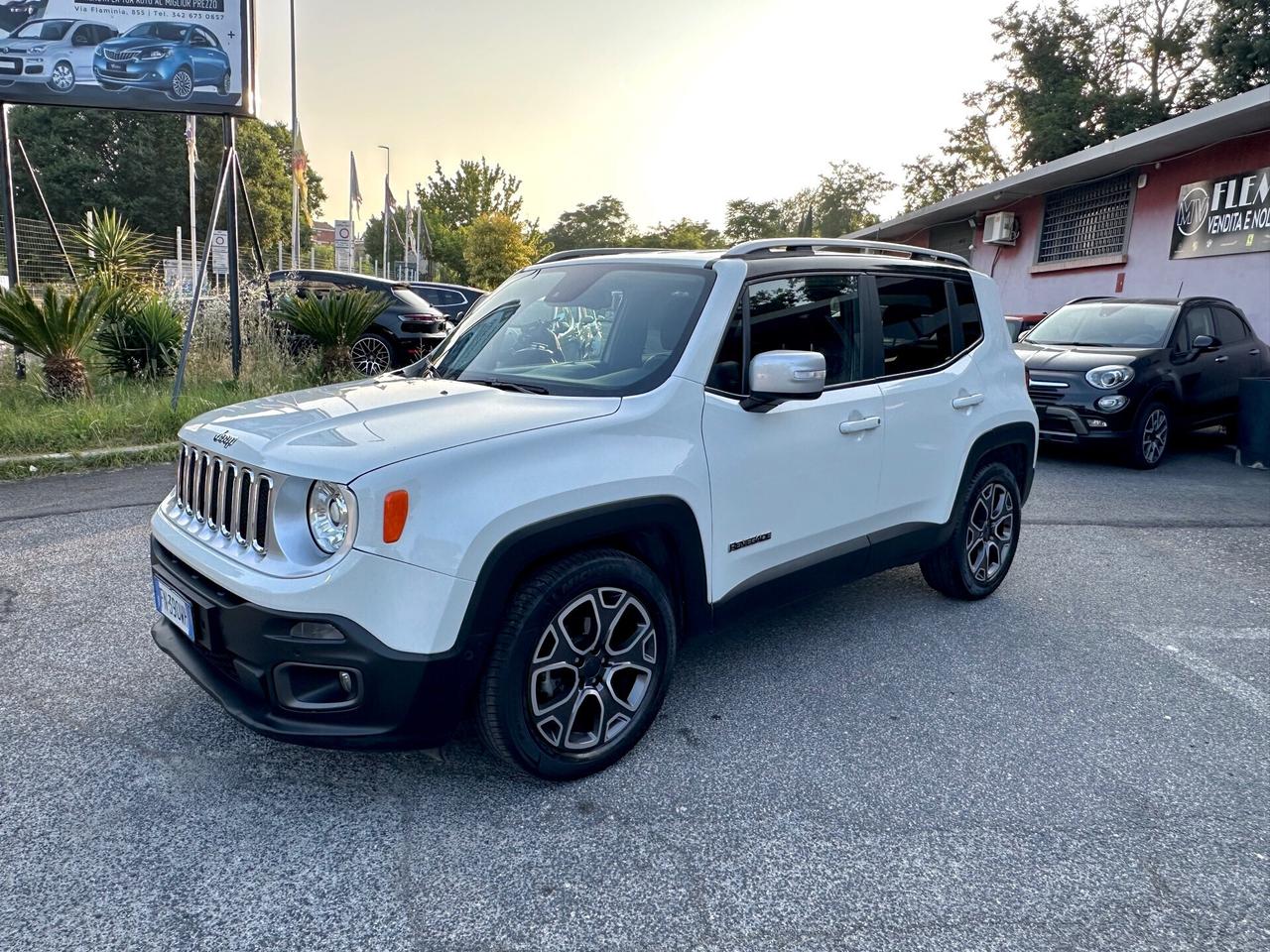 Jeep Renegade 1.6 Mjt DDCT 120 CV Limited U-Connect Automatic Gear Permute Rate Finanziamenti