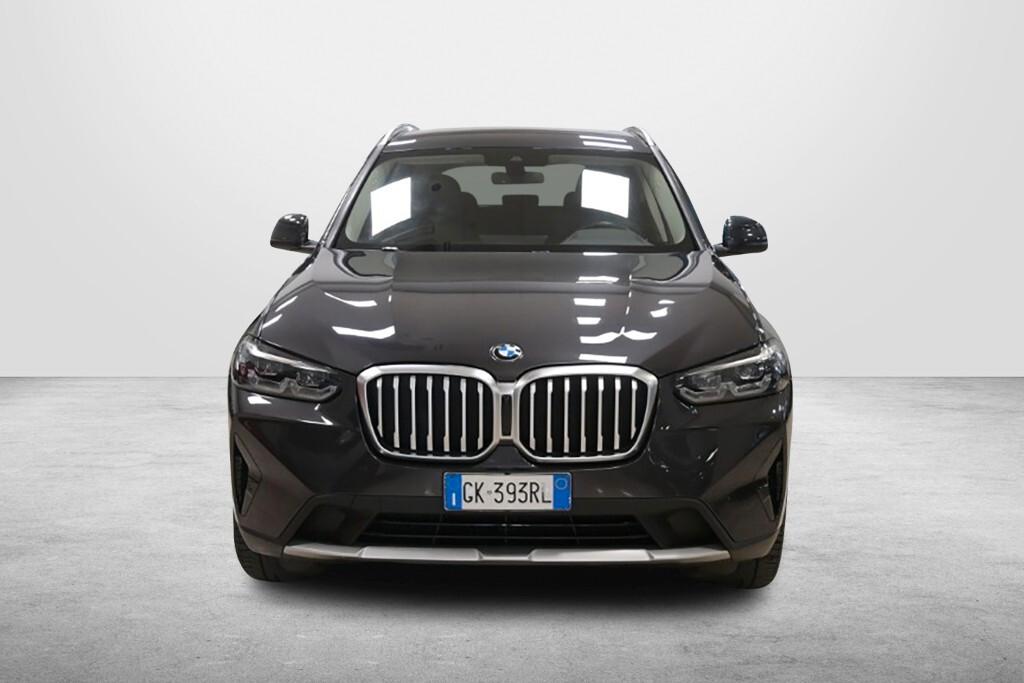 BMW X3 18D 150CV STEPTRONIC 48V S-DRIVE BUSINESS ADVANTAGE ( FARI LED - PELLE - CLIMA TRIZONA - NAVI - MIRROR - PARK ASSISTANT - TELECAMERA POST. - CERCHI 18 )