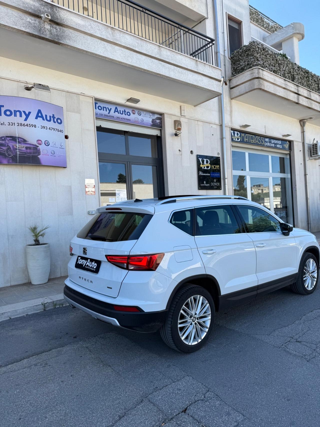 Seat Ateca TDI Xcellence 4drive dsg CON 60000 KM CERTIFICATI SEAT,TETTO APRIBILE.TELECAMERA,NAVIGATORE