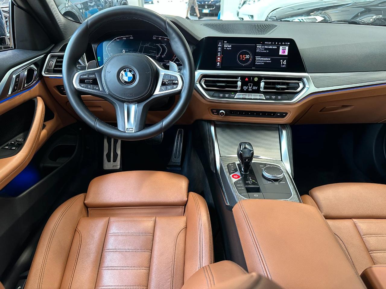 BMW 430 i Coupe Msport 258cv-Laser-19"-Freni M-Carplay-Camera 360