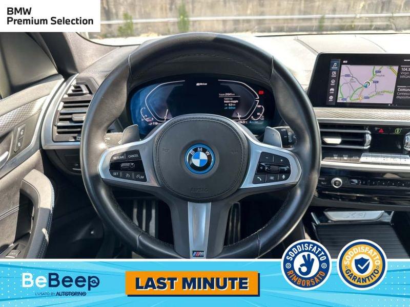 BMW X3 XDRIVE30E MSPORT AUTO