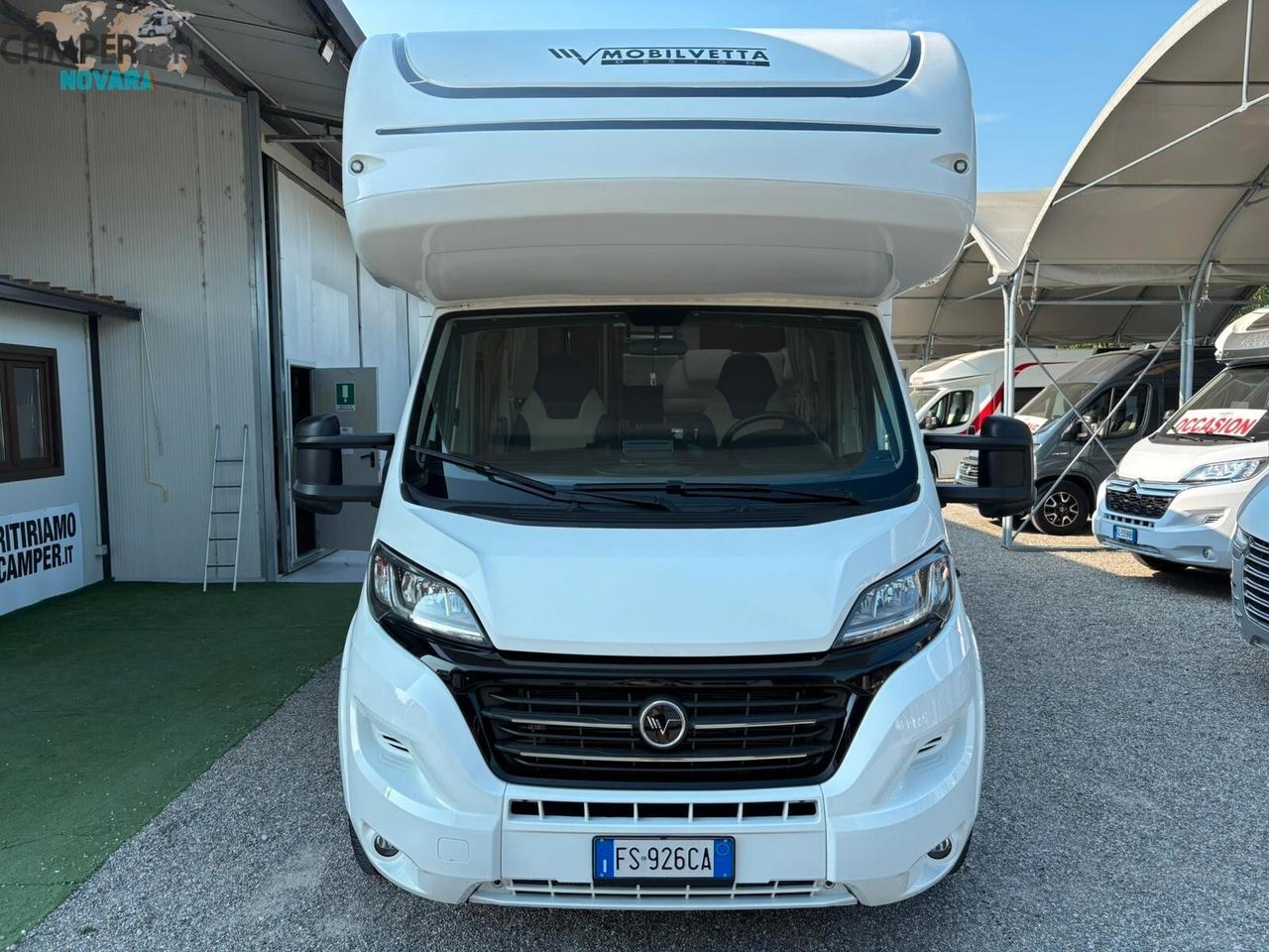 MOBILVETTA KEA M76 - mansardato con letti gemelli in coda ed ampio garage foro 94 x 117