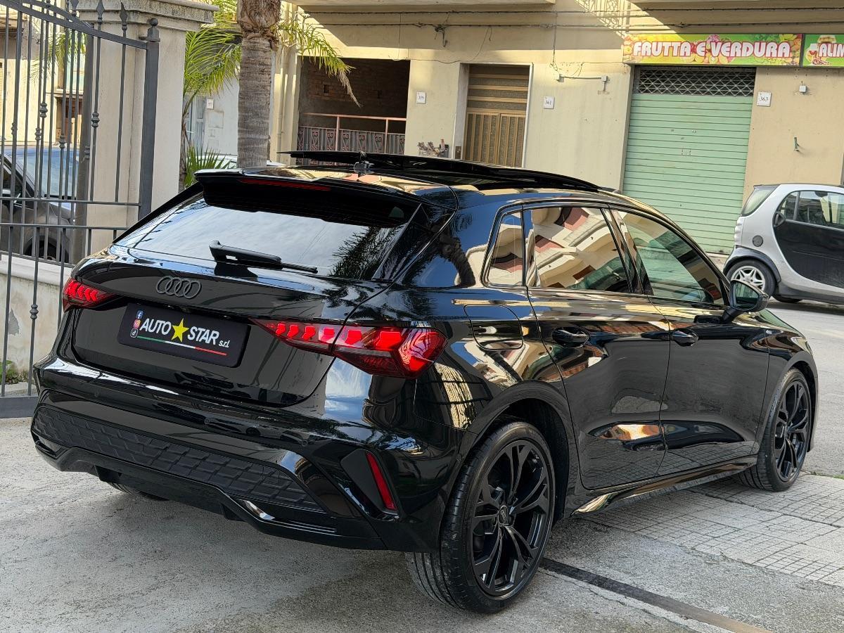 New Audi A3 Sportback 35 TDI S-line Identity Black 150CV