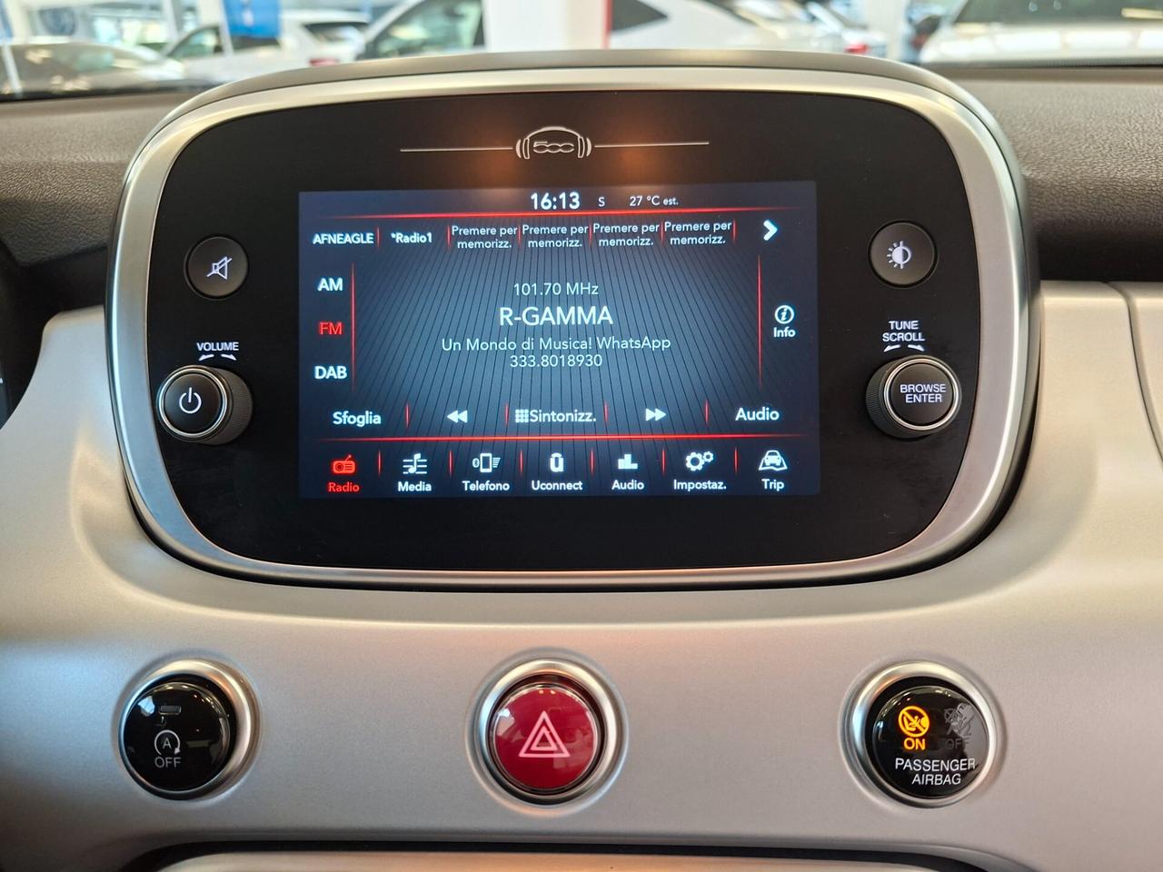 Fiat 500X 1.3 mjt 95cv Bicolre Fendinebbia Cerchi in lega
