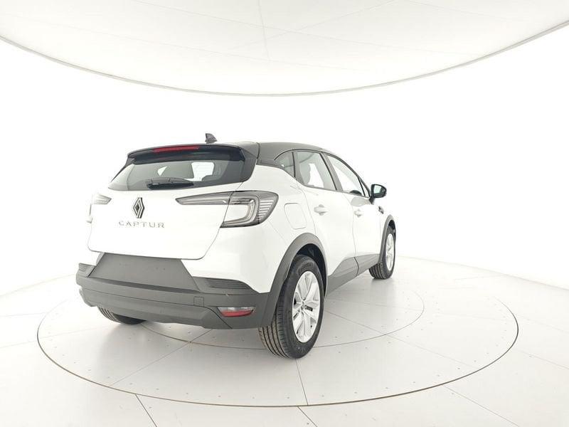 Renault Captur ECO-G 100 CV Evolution + Vernice metallizzata speciale Be Style Montecarlo (Bianco Nacré + Nero Etoi