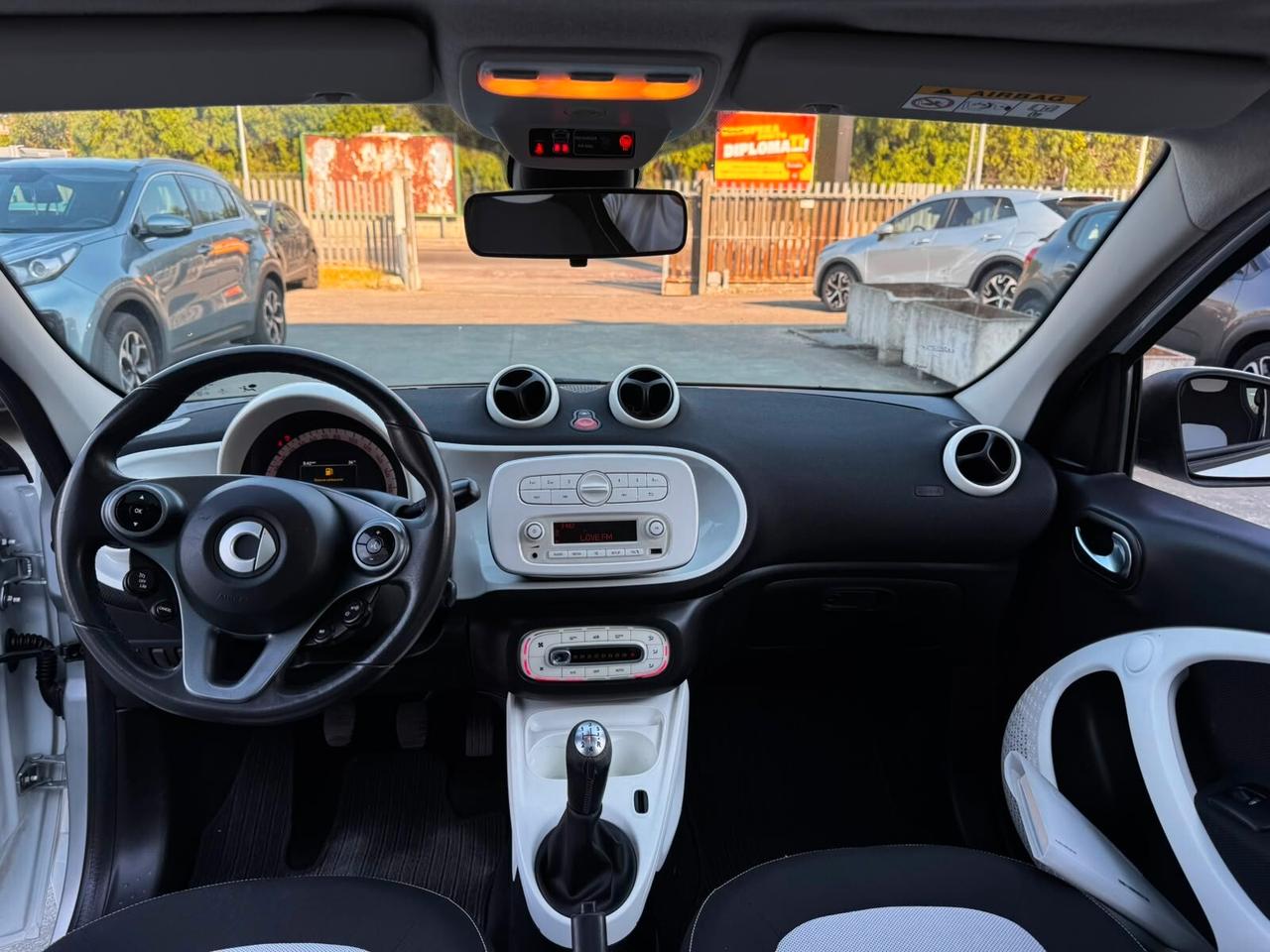 SMART FOUR FOUR 1.0 71 CV 2016 TETTO PANORAMICO