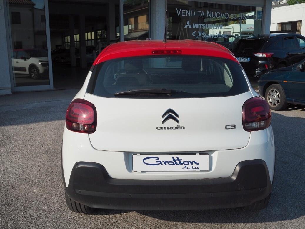 Citroen C3 SHINE 83 cv 5 porte del 2020