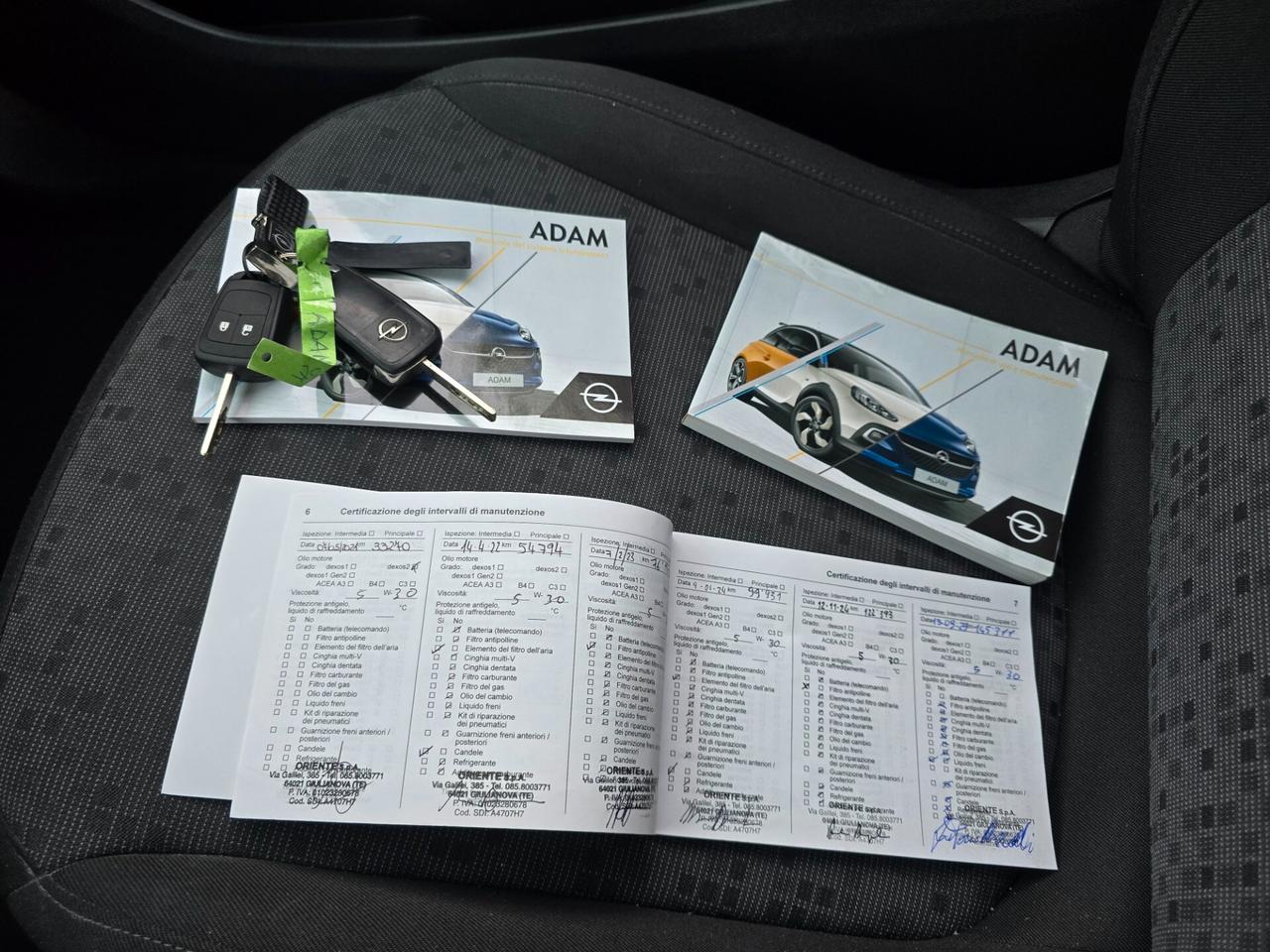 OPEL ADAM JAM 1.2 BICOLORE 2020 NUOVISSIMA