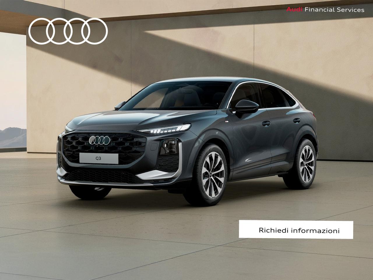 Audi Q3 sportback 1.5 tfsi mhev business 150cv s-tronic