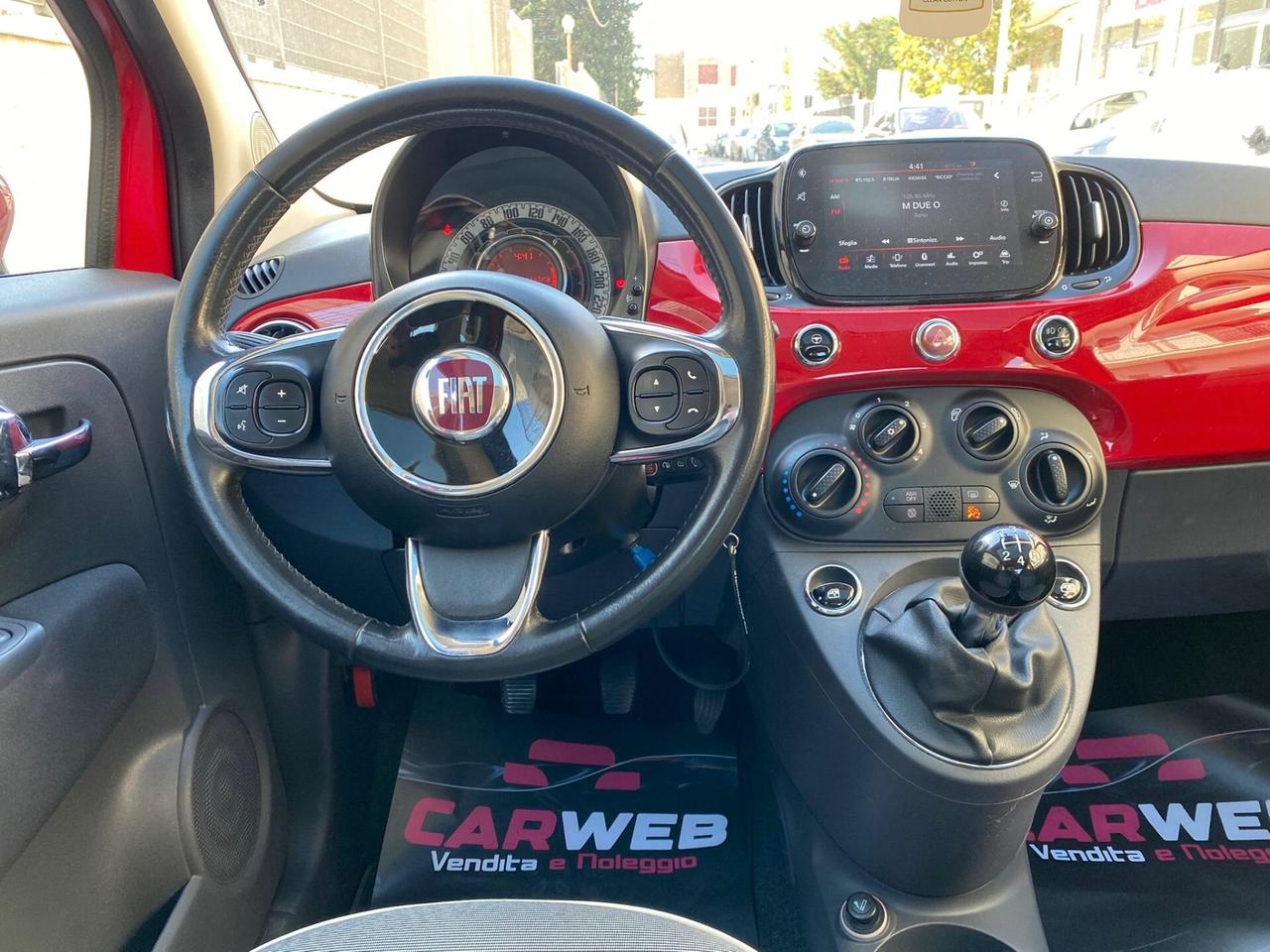 FIAT 500 LOUNGE 1.3 MJT 95CV CARPLAY TETTO 2016