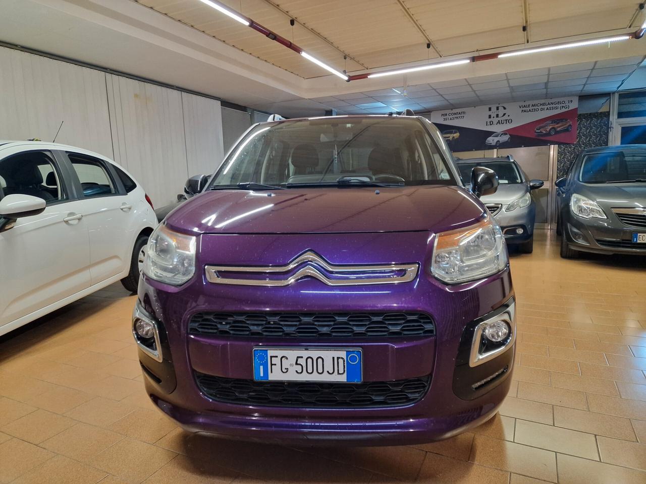 Citroen C3 Picasso 1.6 diesel, anno 2017, 172 mila chilometri