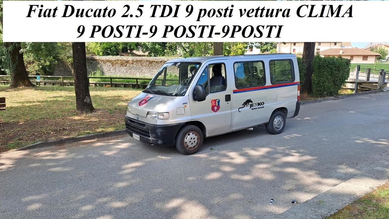 Fiat Ducato 9 posti 2.5 TDI CLIMA