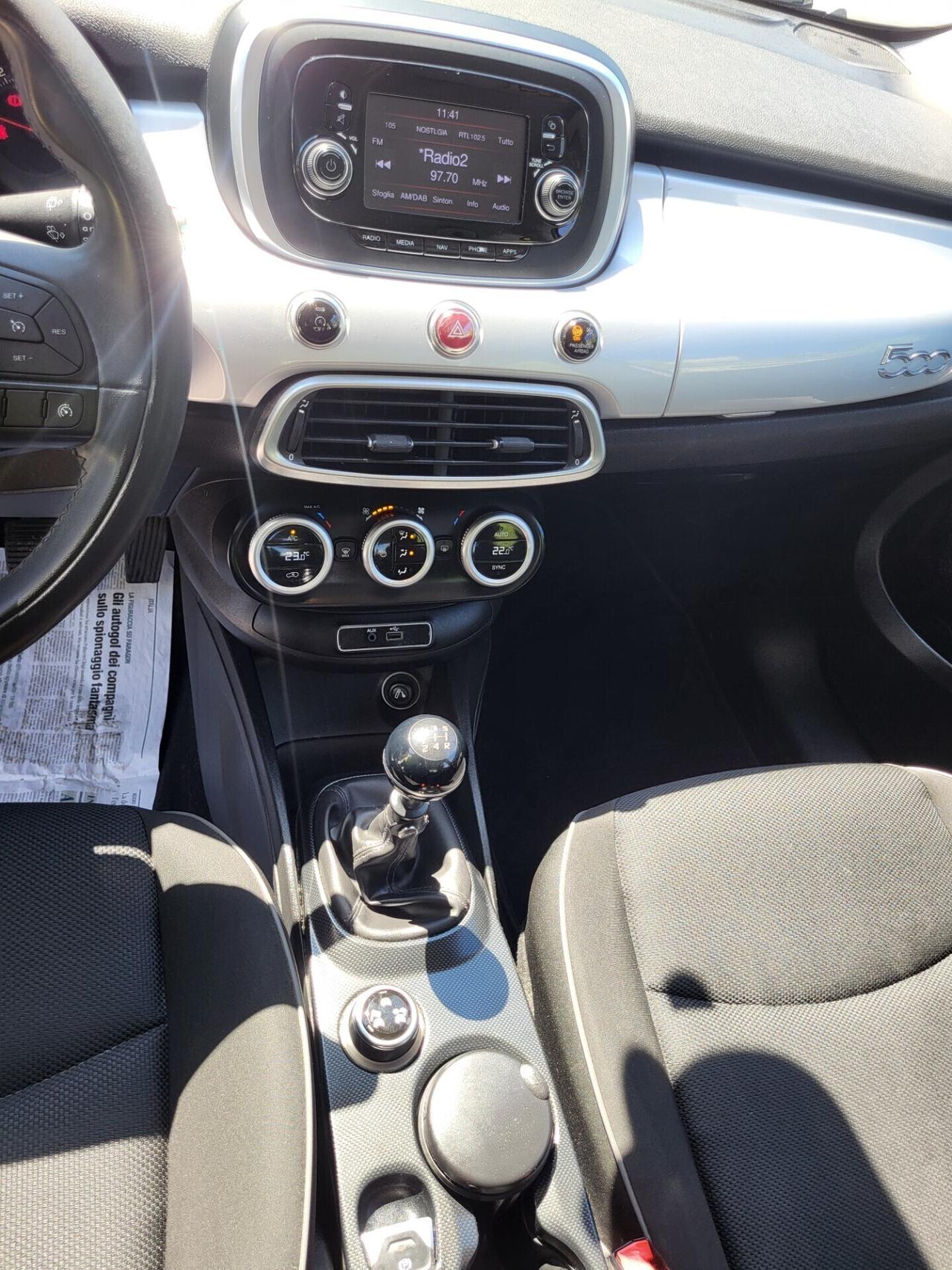 FIAT 500X 1,3 Mjet-TAGLIANDI FIAT-NAVI-EURO 6B