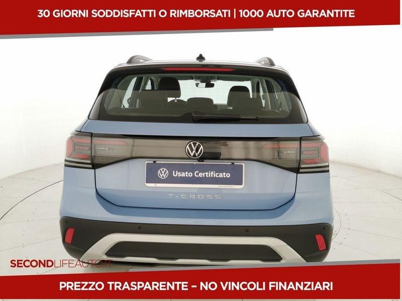 Volkswagen T-Cross 1.0 tsi Life 95cv