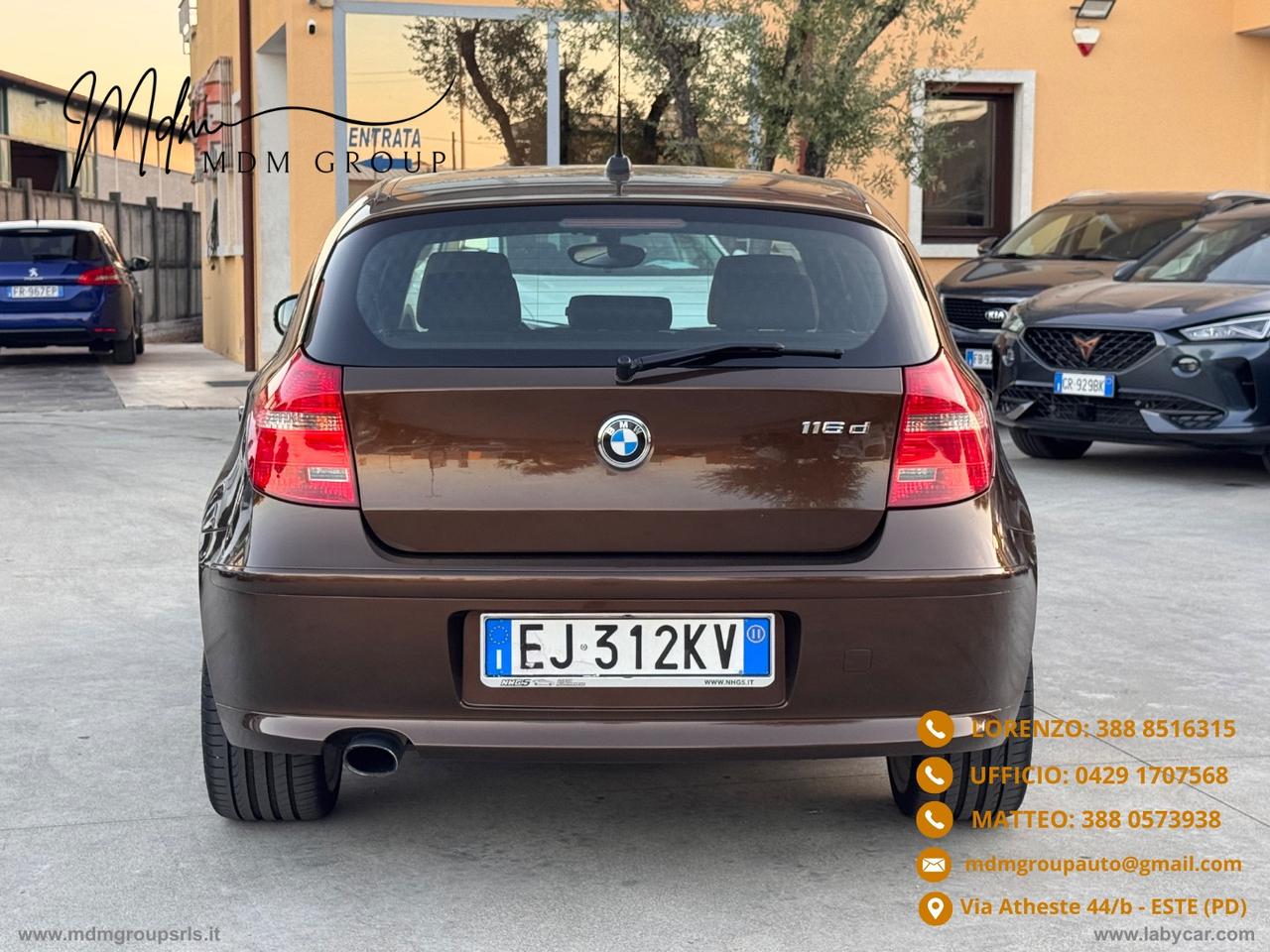 BMW 116d 2.0 116 CV 5p. Eletta DPF