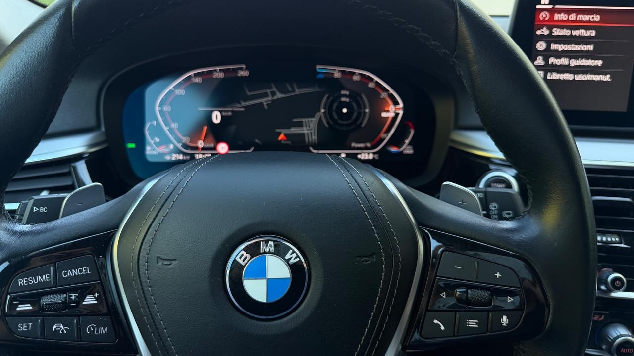 Bmw 520d 48V Touring Msport 190cv F1 Naviplus Camera Cerchi 20M