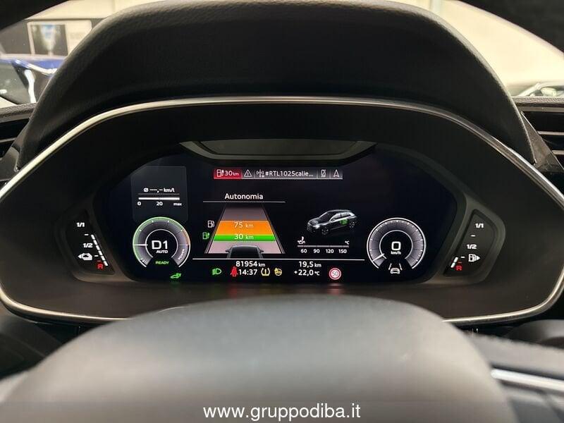 Audi Q3 2019 Sportback Benzina Sportback 45 1.4 tfsi e S line edition s-tronic