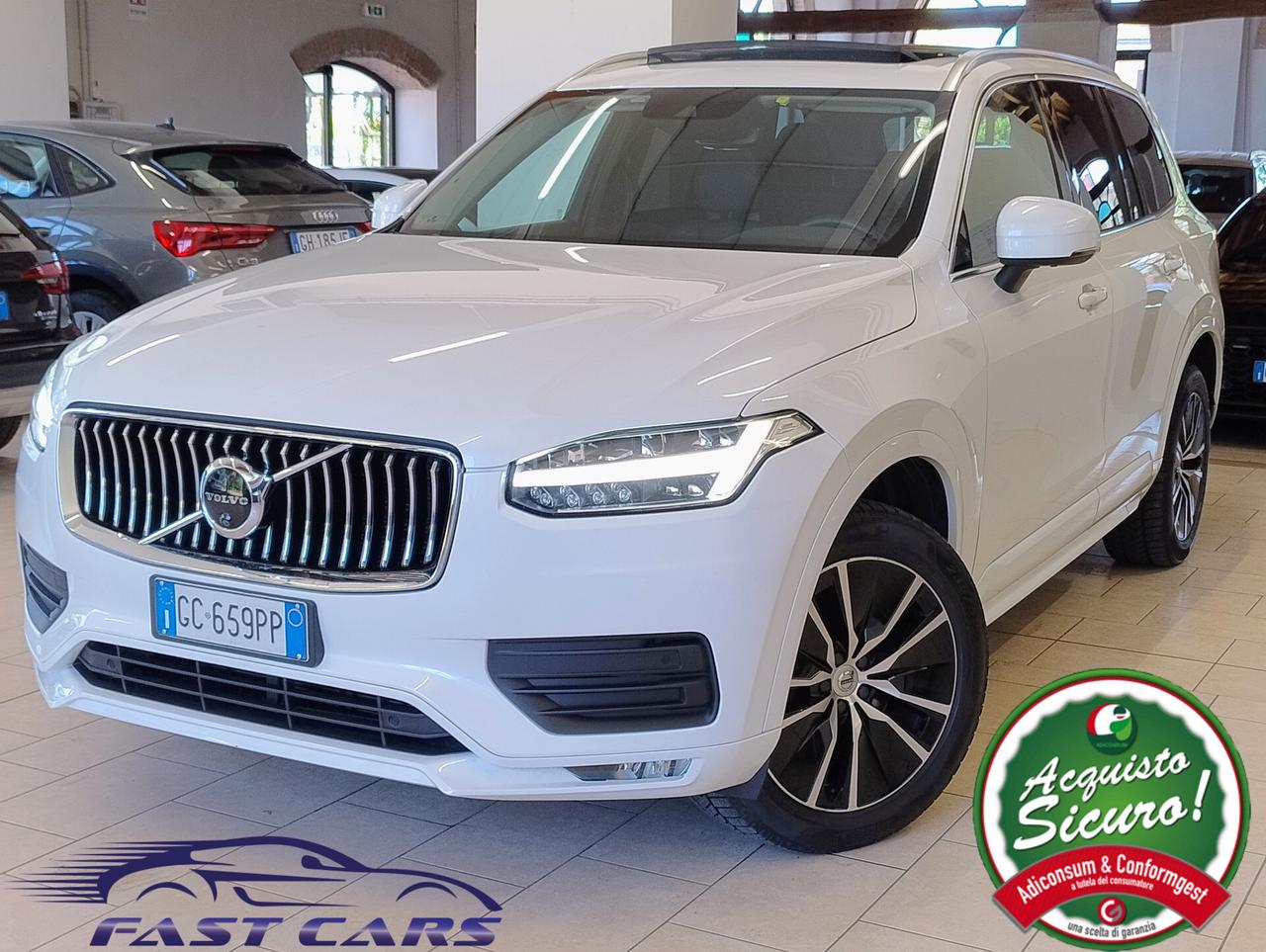 Volvo XC90 2.0 b5 Momentum Pro AWD 7pti TETTO 360 LED ACC