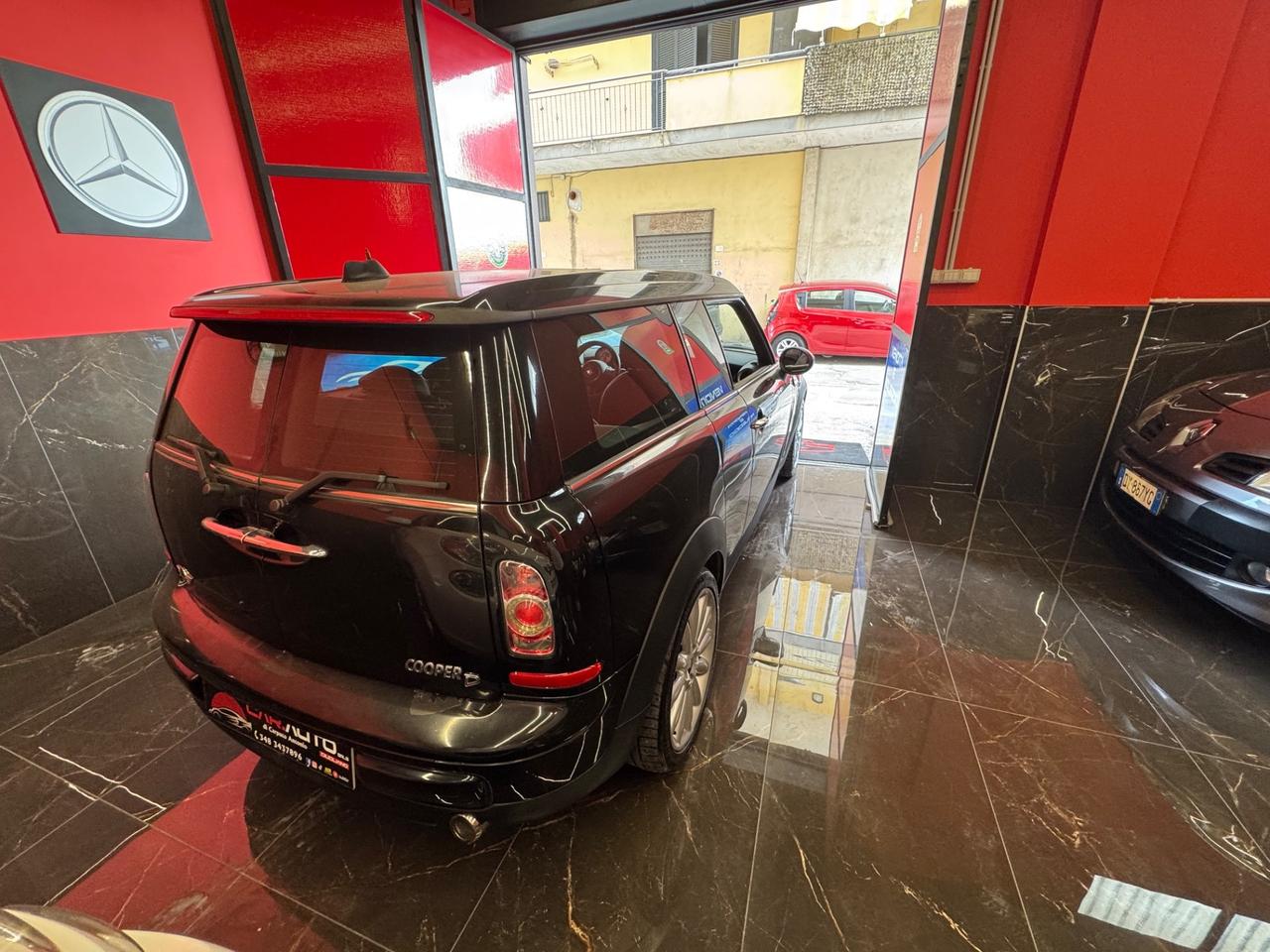 Mini Cooper D Clubman Mini 1.6 16V interni cartier