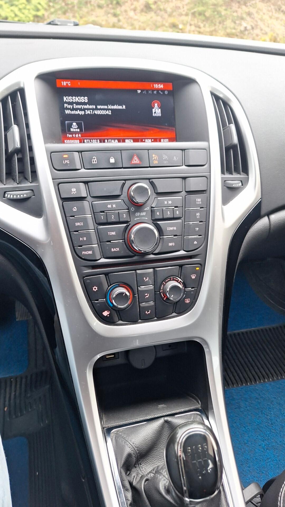 Opel Astra 1.4 Turbo 140CV 5 porte GPL Tech Cosmo