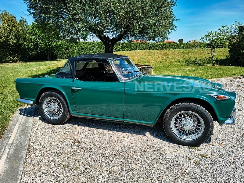 Triumph TR4 IRS Verde inglese | 1966 ASI Guida sinistra 2138 cc Ducati Bologna