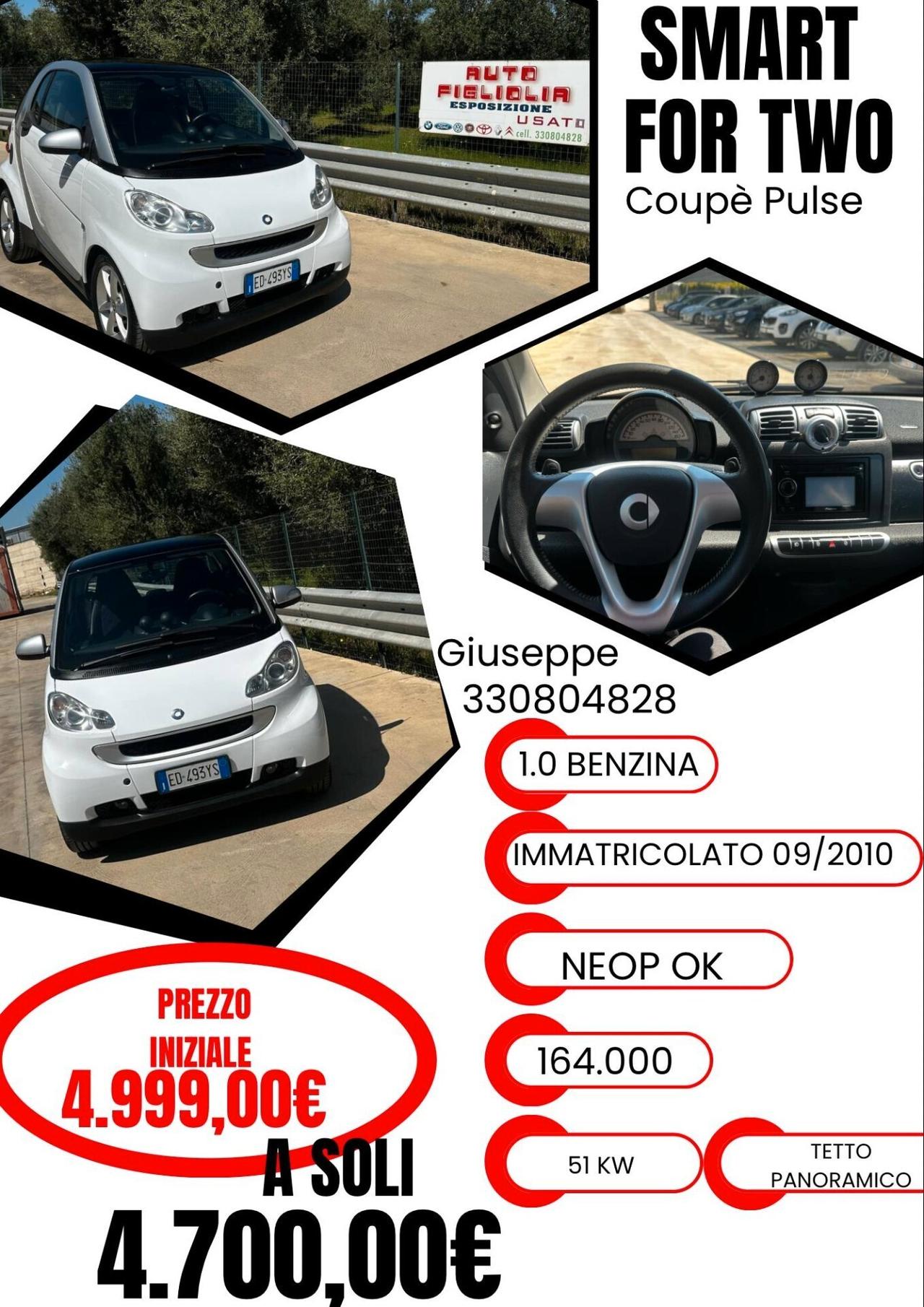 Smart ForTwo 1000 52 kW coupé pulse