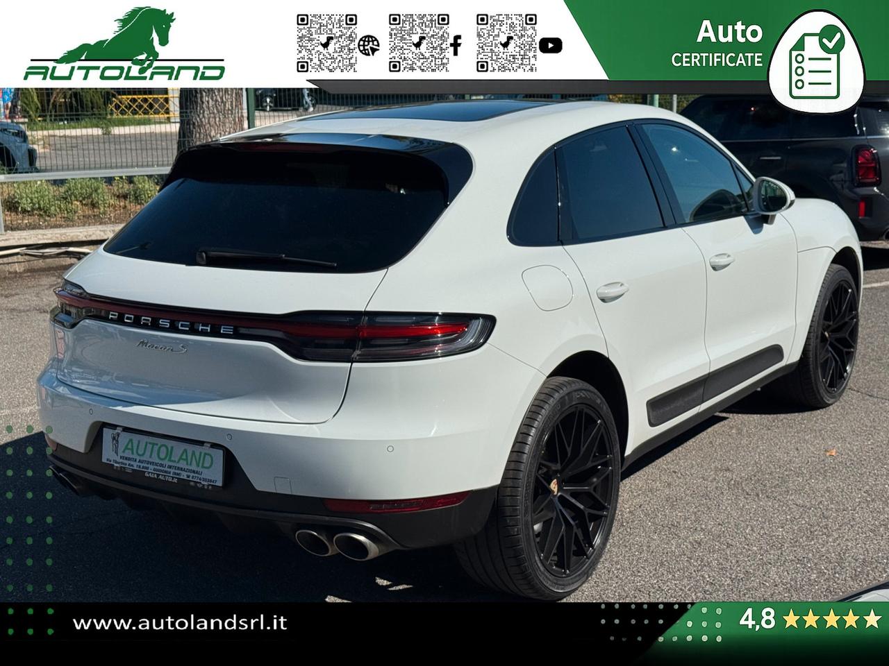 Porsche Macan 3.0 S 354cv pdk TETTO PANORAMICO - 21" - SERVO PLUS