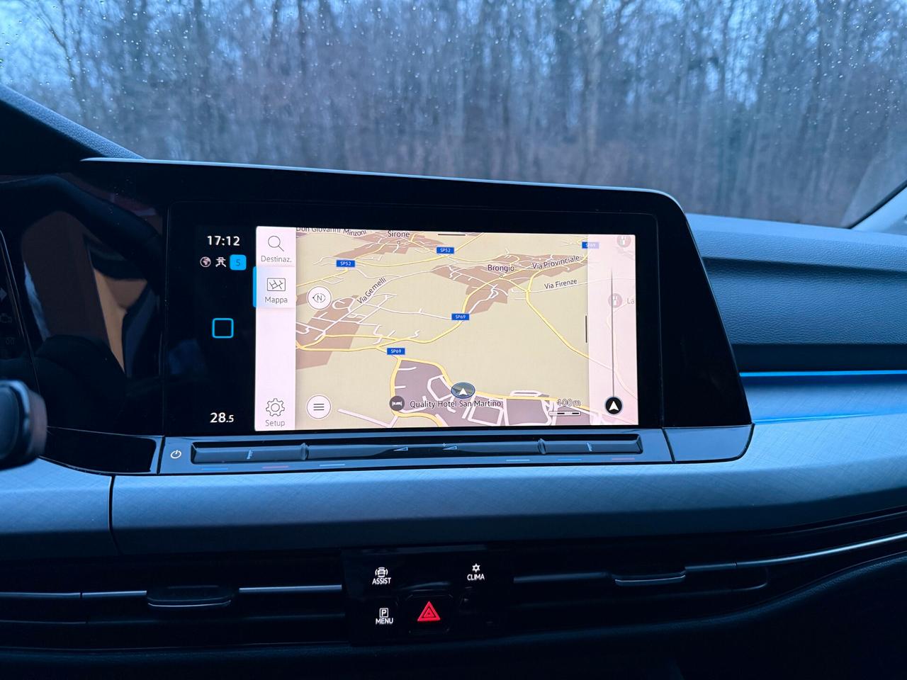 Volkswagen Golf VIII 8 TSI EVO Life UFFICIALE VW